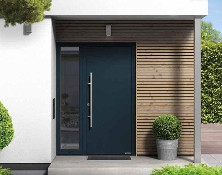 Puertas de entrada de aluminio - Instalación y venta de puertas